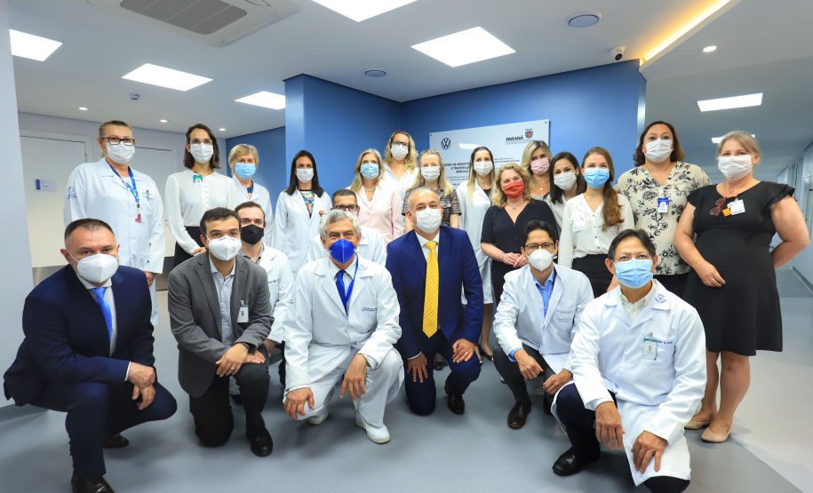 O Governo do Estado colaborou com uma nova ampliação do complexo Erasto Gaertner, em Curitiba. O hospital, referência nacional no atendimento oncológico, inaugurou nesta quarta-feira (24) o Centro de Hematologia e Transplante de Medula Óssea. - Curitiba, 24/02/2021 - Foto: José Fernando Ogura/AEN