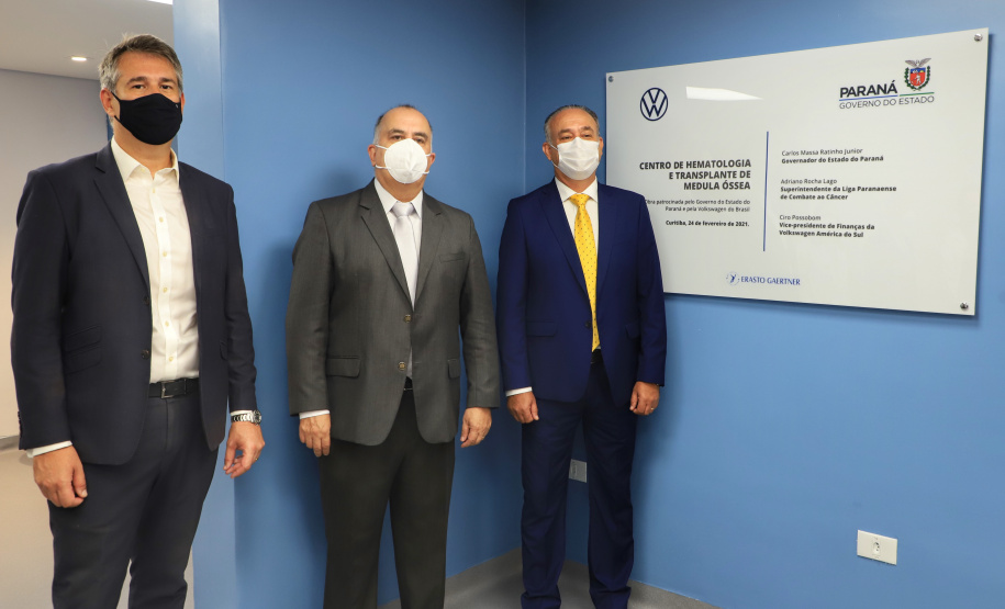 O Governo do Estado colaborou com uma nova ampliação do complexo Erasto Gaertner, em Curitiba. O hospital, referência nacional no atendimento oncológico, inaugurou nesta quarta-feira (24) o Centro de Hematologia e Transplante de Medula Óssea. - Curitiba, 24/02/2021 - Foto: José Fernando Ogura/AEN