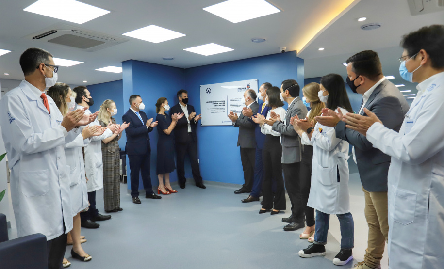 O Governo do Estado colaborou com uma nova ampliação do complexo Erasto Gaertner, em Curitiba. O hospital, referência nacional no atendimento oncológico, inaugurou nesta quarta-feira (24) o Centro de Hematologia e Transplante de Medula Óssea. - Curitiba, 24/02/2021 - Foto: José Fernando Ogura/AEN