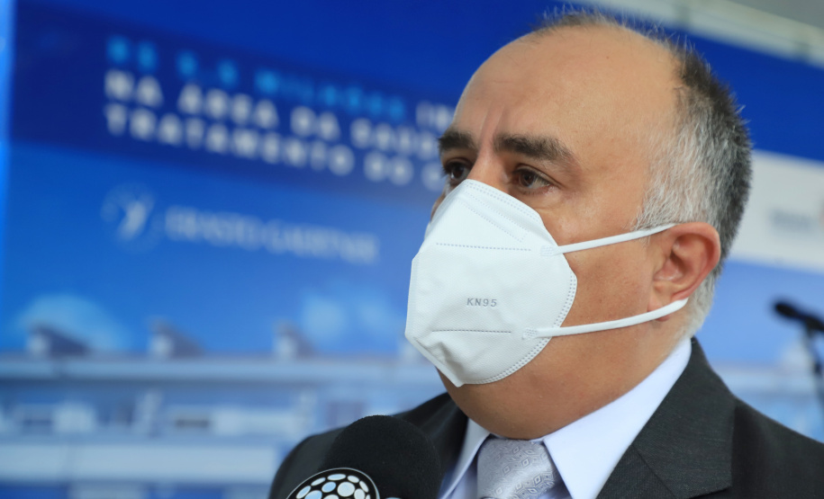 O Governo do Estado colaborou com uma nova ampliação do complexo Erasto Gaertner, em Curitiba. O hospital, referência nacional no atendimento oncológico, inaugurou nesta quarta-feira (24) o Centro de Hematologia e Transplante de Medula Óssea. - Curitiba, 24/02/2021 - Foto: José Fernando Ogura/AEN