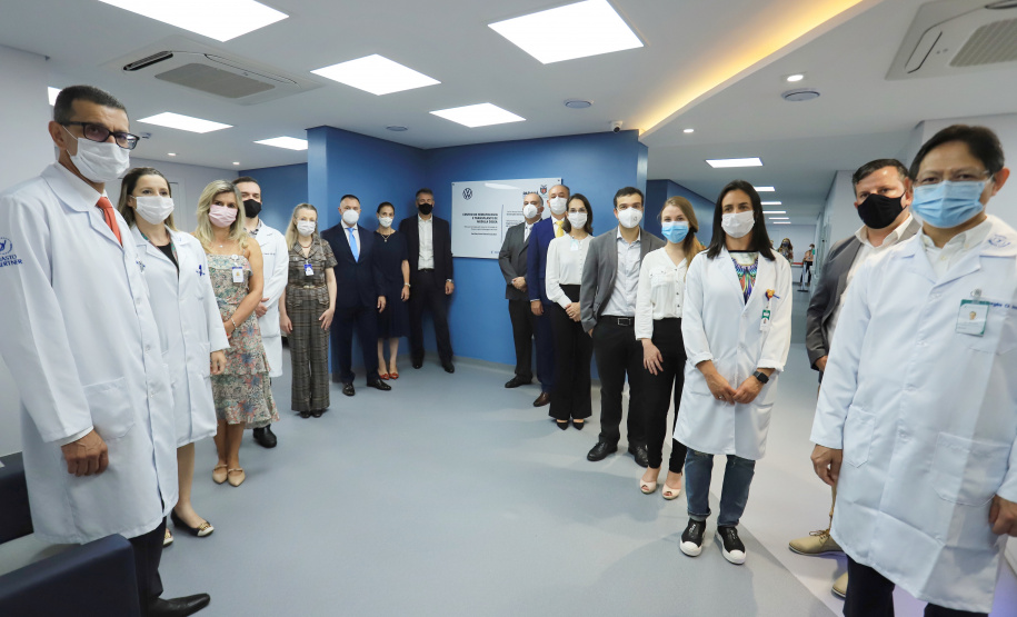 O Governo do Estado colaborou com uma nova ampliação do complexo Erasto Gaertner, em Curitiba. O hospital, referência nacional no atendimento oncológico, inaugurou nesta quarta-feira (24) o Centro de Hematologia e Transplante de Medula Óssea. - Curitiba, 24/02/2021 - Foto: José Fernando Ogura/AEN