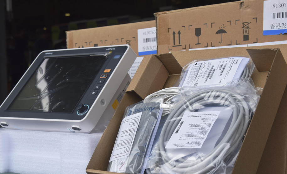 Sesa disponibiliza 113 novos leitos exclusivos Covid-19 em cinco dias e envia equipamentos para hospitais  -  Curitiba, 24/02/2021  -  Foto: Américo Antonio/SESA