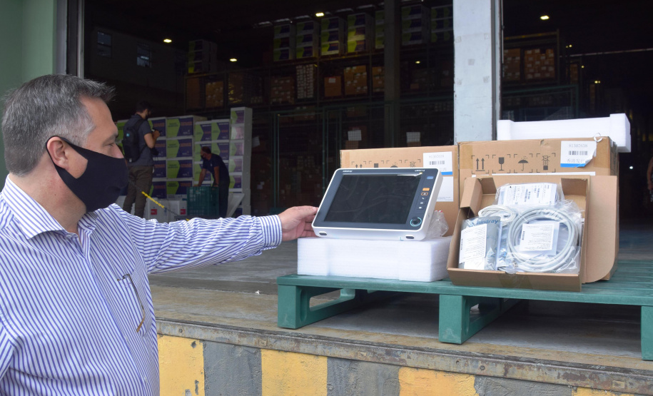 Sesa disponibiliza 113 novos leitos exclusivos Covid-19 em cinco dias e envia equipamentos para hospitais  -  Curitiba, 24/02/2021  -  Foto: Américo Antonio/SESA