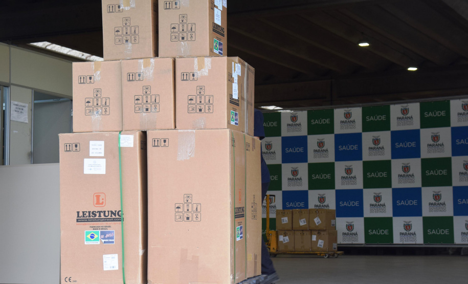 Sesa disponibiliza 113 novos leitos exclusivos Covid-19 em cinco dias e envia equipamentos para hospitais  -  Curitiba, 24/02/2021  -  Foto: Américo Antonio/SESA