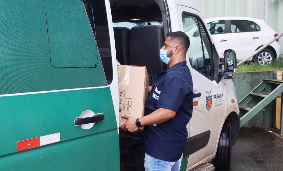 Sesa disponibiliza 113 novos leitos exclusivos Covid-19 em cinco dias e envia equipamentos para hospitais  -  Curitiba, 24/02/2021  -  Foto: Américo Antonio/SESA