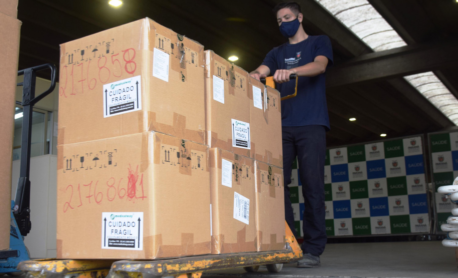 Sesa disponibiliza 113 novos leitos exclusivos Covid-19 em cinco dias e envia equipamentos para hospitais  -  Curitiba, 24/02/2021  -  Foto: Américo Antonio/SESA
