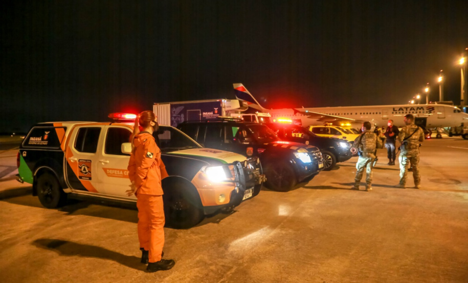 A Secretaria de Estado da Saúde recebeu na noite desta quarta-feira (24) uma remessa com 64.800 doses da vacina CoronaVac/Instituto Butantan  Foto: Valdelino Pontes