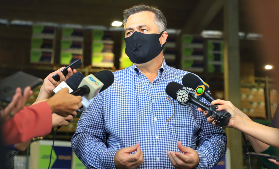 Distribuição das novas doses de vacinas contra a Covid-19 para as 22 Regionais de Saúde.  -  Curitiba, 25/02/2021  -  Foto: José Fernando Ogura/AEN