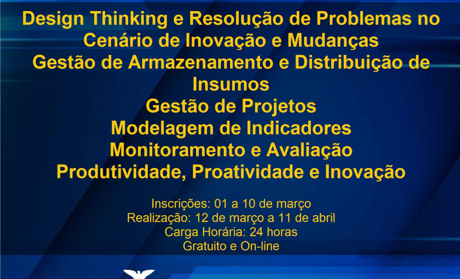A Escola de Gestão do Paraná está com inscrições abertas em 06 (seis) cursos na modalidade on-line. Curitiba, 26/02/2021  -  Foto: Escola de Gestão