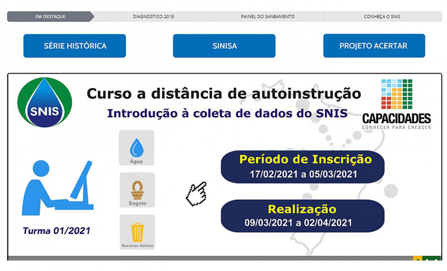 A Secretaria do Desenvolvimento Sustentável e do Turismo (Sedest) recomenda que os municípios façam os cursos online e gratuitos, disponilbilizados pelo Ministério do Desenvolvimento Regional. As inscrições terminam na próxima sexta-feira (05). -  Curitiba, 01/03/2021 -  Foto: Divulgação SEDEST