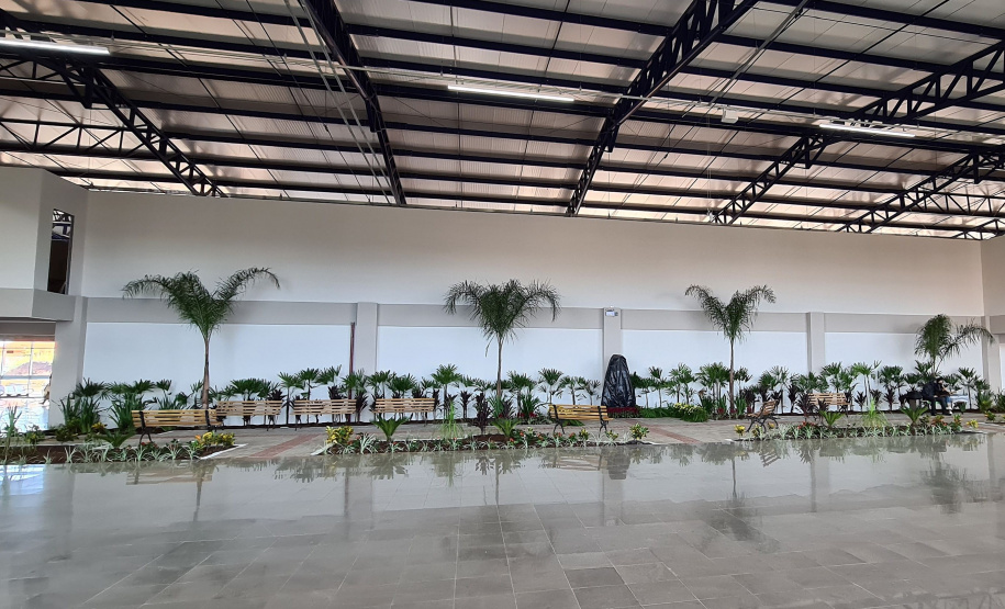 A nova rodoviária de Francisco Beltrão, no Sudoeste do Paraná, começou a funcionar oficialmente no último domingo (28). Foto: Gelson Corazza/Prefeitura de Francisco Beltrão