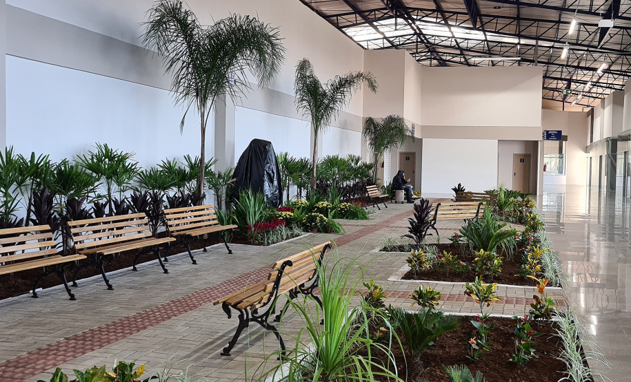 A nova rodoviária de Francisco Beltrão, no Sudoeste do Paraná, começou a funcionar oficialmente no último domingo (28). Foto: Gelson Corazza/Prefeitura de Francisco Beltrão