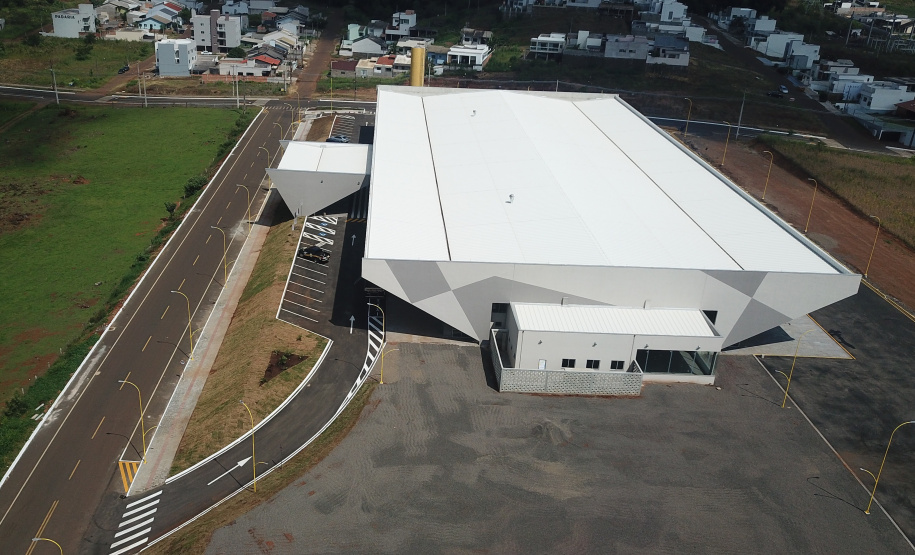 A nova rodoviária de Francisco Beltrão, no Sudoeste do Paraná, começou a funcionar oficialmente no último domingo (28). Foto: Gelson Corazza/Prefeitura de Francisco Beltrão