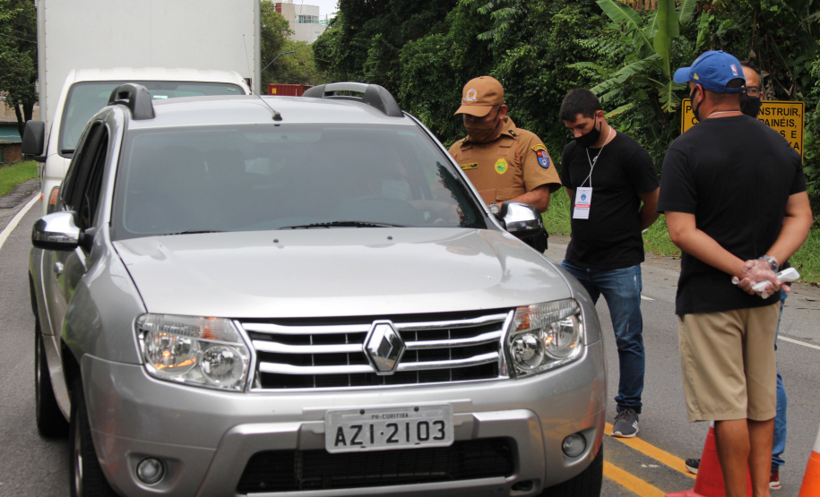 Em seis dias, mais de 3,5 mil estabelecimentos são fiscalizados e 281 presas no Paraná. Curitiba, 05/03/2021 - Foto: Divulgação SESP-PR