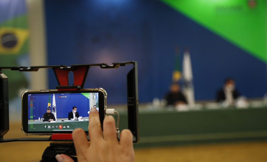 Governo do Estado apresenta atualização das medidas contra a Covid-19 - Foto Jonathan Campos/AEN