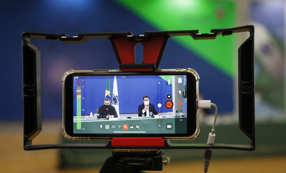 Governo do Estado apresenta atualização das medidas contra a Covid-19 - Foto Jonathan Campos/AEN