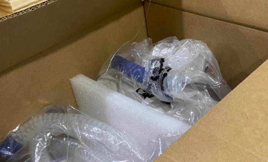 A Klabin, maior produtora e exportadora de papéis do Brasil, doou mais 15 respiradores com monitores para a Secretaria de Estado da Saúde. - Curitiba, 07/03/2021 - Foto: Divulgação SESA-PR