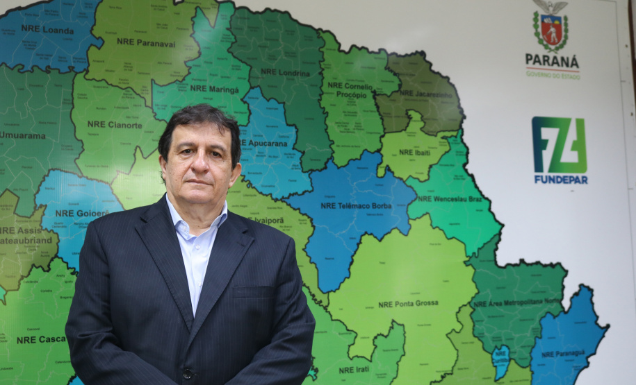 O engenheiro civil Alexandre Cordeiro assumiu a presidência do Instituto Paranaense de Desenvolvimento Educacional (Fundepar), nesta segunda-feira (8)