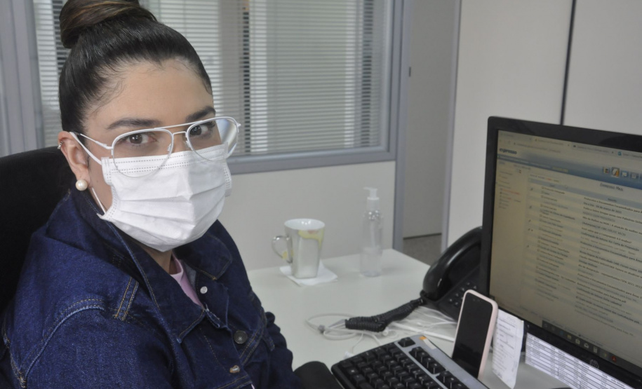 Integrada e atenta aos movimentos da sociedade moderna, a Fomento Paraná vem aumentando o número de mulheres no quadro de colaboradores e nos cargos de gestão trazendo uma nova visão à tomada de decisão de crédito da instituição. Na foto, Natascha Ekernann - Curitiba, 08/03/2021 - Foto: Divulgação Fomento Paraná