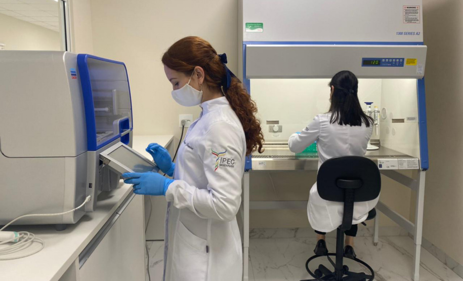 Paraná integra rede nacional de pesquisa genômica do novo coronavírus - Curitiba, 08/03/2021 - Foto: Divulgação SETI