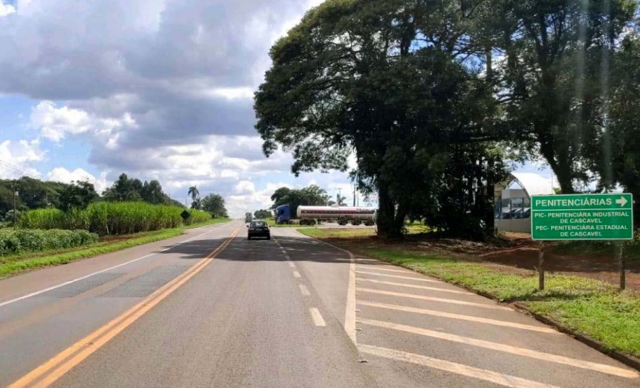 Licitação para duplicar BR-277 em Cascavel vai para nova fase. Foto:DER