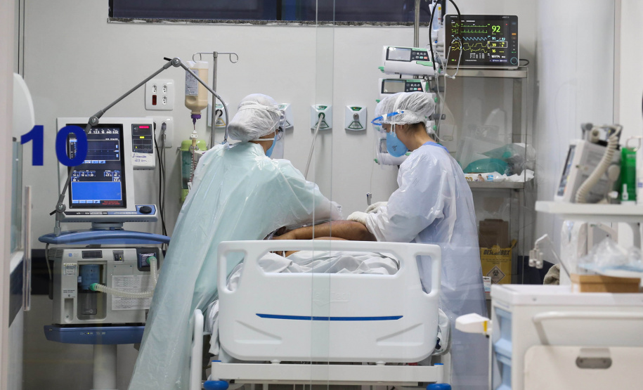 Hosp Colorado Paraná ativou 779 leitos Covid-19 em duas semanas- Foto:Geraldo Bubniak/AEN