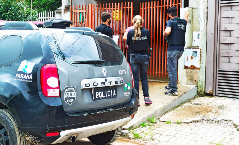 A Polícia Civil do Paraná (PCPR) participou nesta segunda-feira (8) da Operação Resguardo, a maior já realizada no combate a crimes de violência contra a mulher no país e coordenada pelo Ministério da Justiça e Segurança Pública (MJSP), por meio da Secretaria de Operações Integradas (Seopi).  A Operação Resguardo aconteceu simultaneamente nos 26 Estados e no Distrito Federal.  Foto:SESP