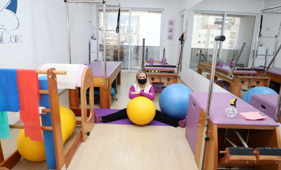 Empreendedoras comandam um terço das empresas do Paraná. Na foto, a fisioterapeuta Kelly Cristina Saderli Bandoszeweski. Foto: Ari Dias/AEN