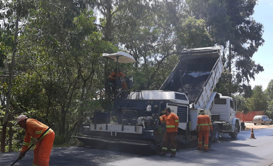 O Departamento de Estradas de Rodagem do Paraná (DER/PR) está realizando melhorias na PRC-487, trecho estadual da Estrada Boiadeira, e na PR-522, rodovias que ligam o município de Ivaí à BR-373, na região dos Campos Gerais. - Curitiba, 11/03/2021 - Foto_ Divulgação DER-PR