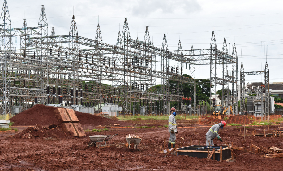 Copel investe R$88 milhões no sistema elétrico de Maringá e região. Na foto, Subestação Alvorada- Modernização   -  Curitiba, 17/03/3021  -  Foto: Divulgação Copel