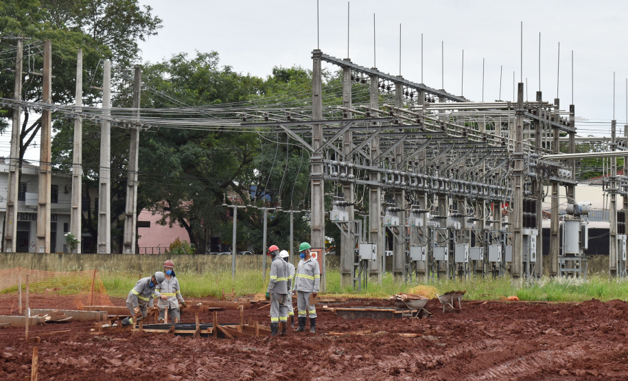 Copel investe R$88 milhões no sistema elétrico de Maringá e região. Na foto, Subestação Alvorada- Modernização   -  Curitiba, 17/03/3021  -  Foto: Divulgação Copel