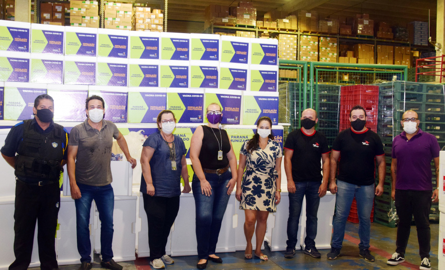 O Governo do Estado começa a distribuição da uma nova remessa de vacinas contra o coronavírus nesta quinta-feira (18). - Foto: Américo Antonio/SESA