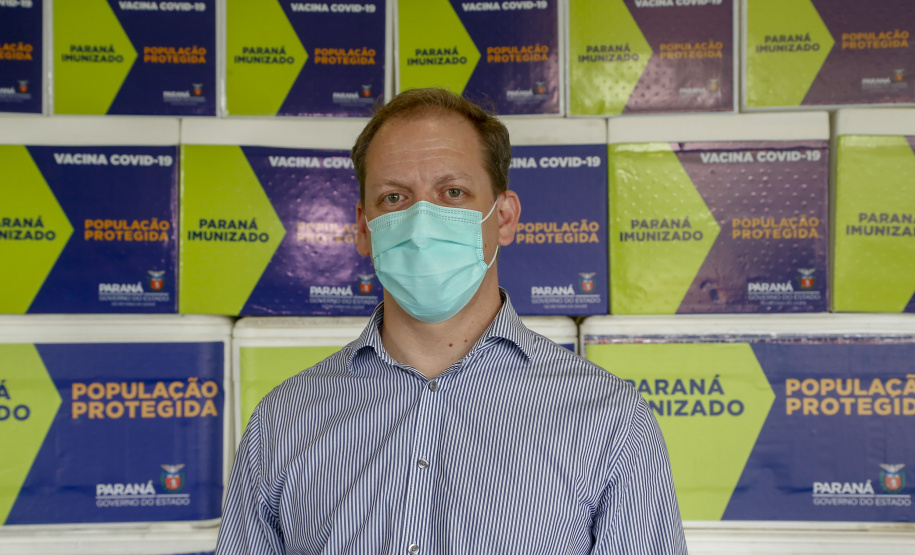 18.03.2021 - Disttribição de vacinas para o interior do estado.
Foto: Gilson Abreu/AEN