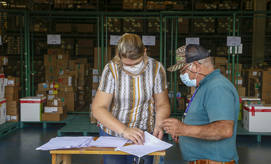 18.03.2021 - Disttribição de vacinas para o interior do estado.
Foto: Gilson Abreu/AEN