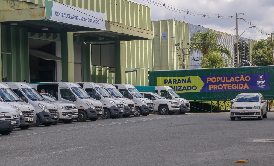 18.03.2021 - Disttribição de vacinas para o interior do estado.
Foto: Gilson Abreu/AEN