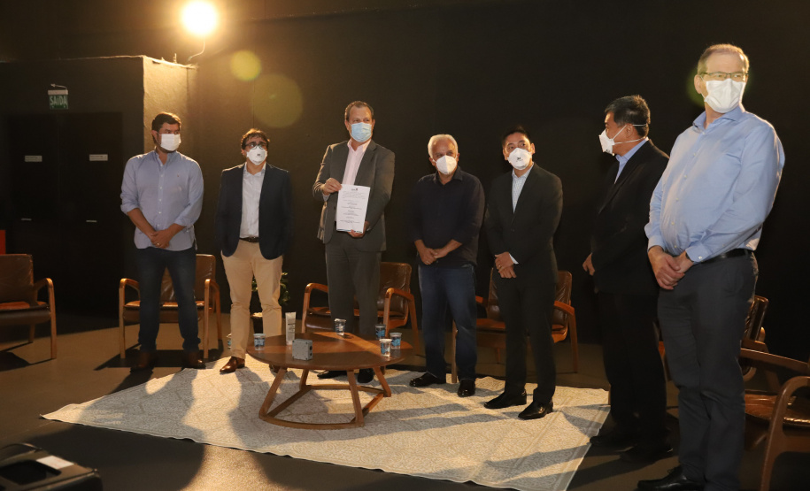 Vale do Genoma O Governo do Paraná lanca o Vale do Genoma, um polo de startups voltado para saúde e genética. Pioneiro no Brasil e no mundo, o projeto será instalado em Guarapuava, no Centro-Sul do Estado. 18/03/21 - Foto: Geraldo Bubniak/AEN