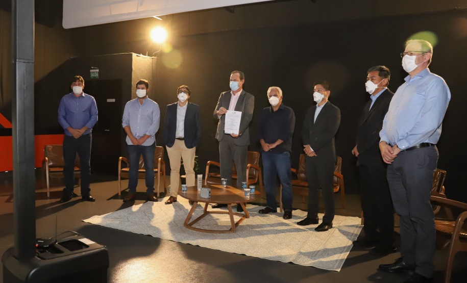 Vale do Genoma O Governo do Paraná lanca o Vale do Genoma, um polo de startups voltado para saúde e genética. Pioneiro no Brasil e no mundo, o projeto será instalado em Guarapuava, no Centro-Sul do Estado. 18/03/21 - Foto: Geraldo Bubniak/AEN