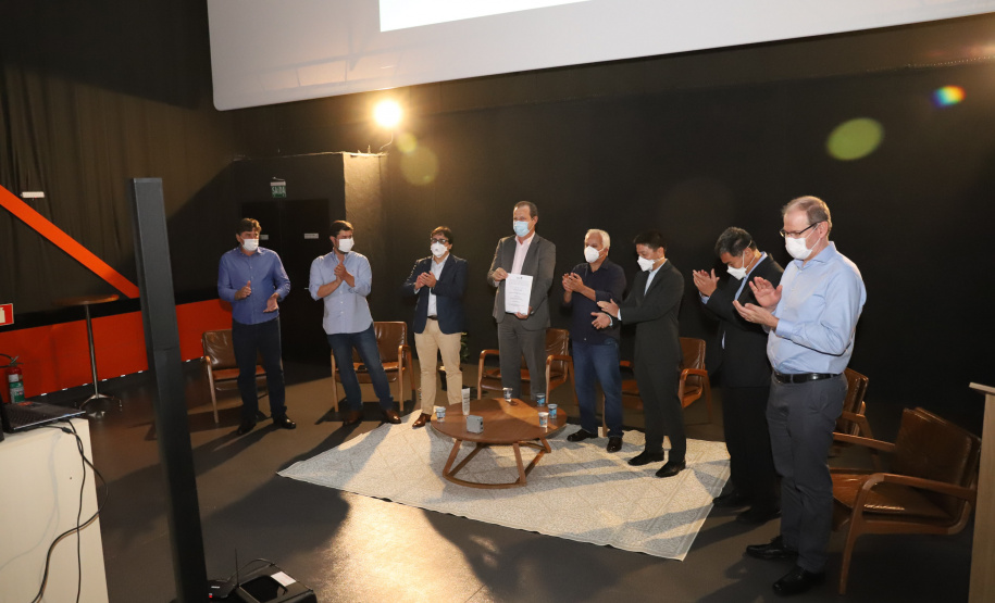 Vale do Genoma O Governo do Paraná lanca o Vale do Genoma, um polo de startups voltado para saúde e genética. Pioneiro no Brasil e no mundo, o projeto será instalado em Guarapuava, no Centro-Sul do Estado. 18/03/21 - Foto: Geraldo Bubniak/AEN