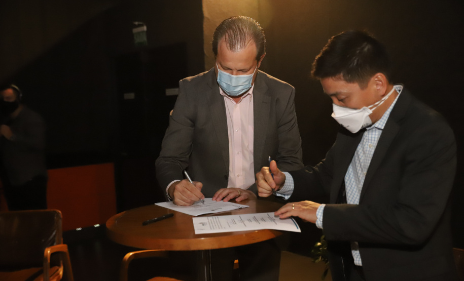 Vale do Genoma O Governo do Paraná lanca o Vale do Genoma, um polo de startups voltado para saúde e genética. Pioneiro no Brasil e no mundo, o projeto será instalado em Guarapuava, no Centro-Sul do Estado. 18/03/21 - Foto: Geraldo Bubniak/AEN