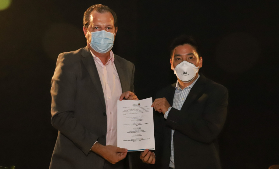 Vale do Genoma O Governo do Paraná lanca o Vale do Genoma, um polo de startups voltado para saúde e genética. Pioneiro no Brasil e no mundo, o projeto será instalado em Guarapuava, no Centro-Sul do Estado. 18/03/21 - Foto: Geraldo Bubniak/AEN