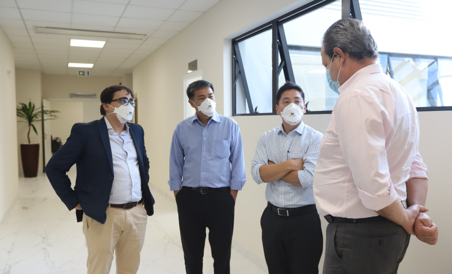 Vale do Genoma O Governo do Paraná lanca o Vale do Genoma, um polo de startups voltado para saúde e genética. Pioneiro no Brasil e no mundo, o projeto será instalado em Guarapuava, no Centro-Sul do Estado. Visita ao IPEC - Instituto para Pesquisa do Cancer. 18/03/21 - Foto: Geraldo Bubniak/AEN