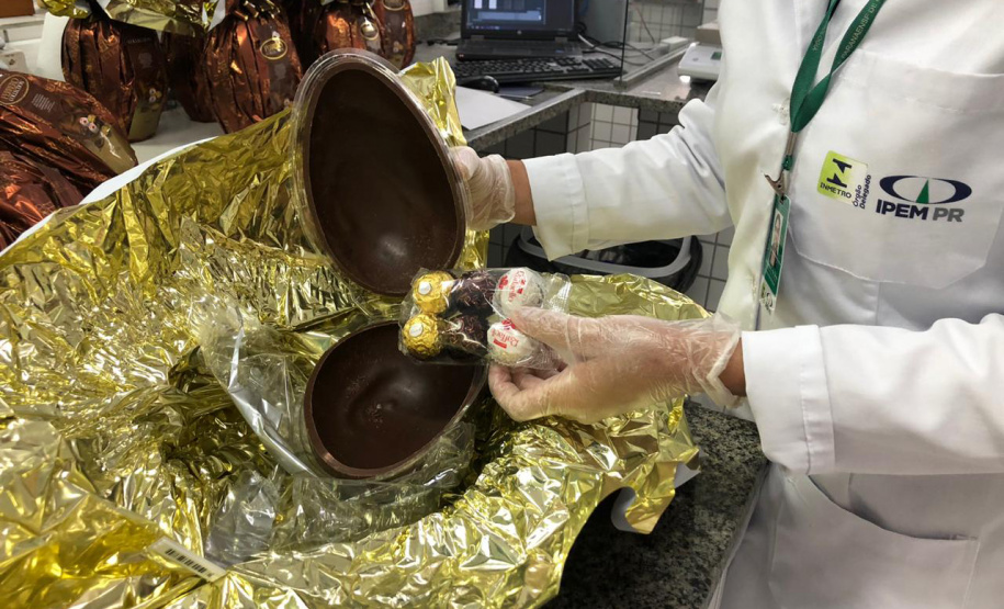 Dicas do Ipem-PR para comprar ovos de chocolate e pescados na Páscoa. Foto:Ipem