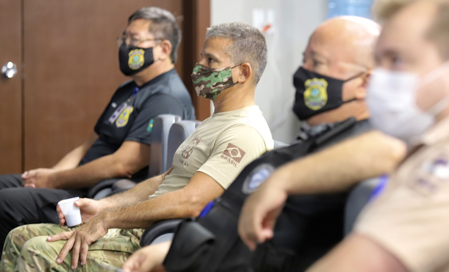 A Portos do Paraná compartilha com a Polícia Federal os dados obtidos nos 27 programas de monitoramentos ambientais. As informações colaboram com a operação ?30 Days at Sea 3.0? (30 Dias no Mar) da International Criminal Police Organization - INTERPOL. A ação envolve cerca de 60 países e tem como foco principal o combate à poluição marítima. - Curitiba, 19/03/2021 - Foto: Claudio Neves/Portos do Paraná