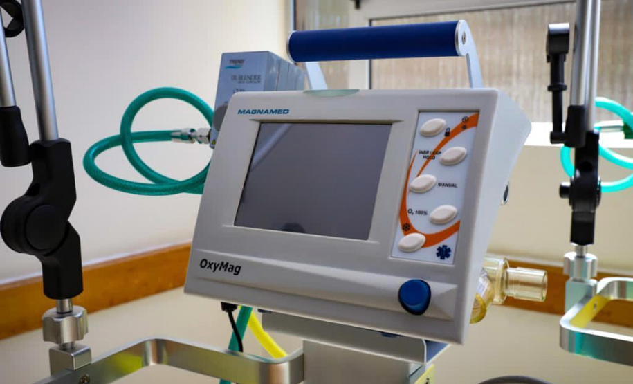 Parceria entre Governo e Klabin garante mais 5 leitos de UTI em Telêmaco Borba.Foto: Rafael Chuí