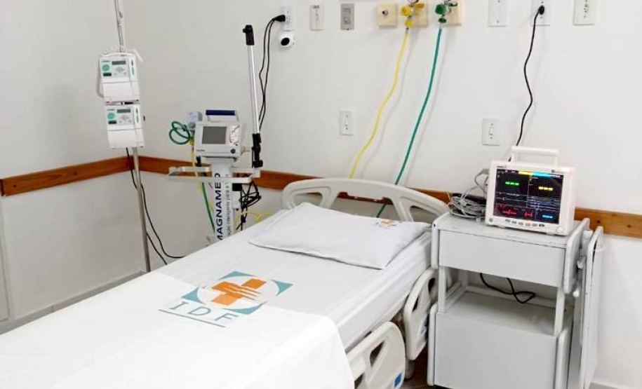 Parceria entre Governo e Klabin garante mais 5 leitos de UTI em Telêmaco Borba.Foto: Divulgação IDF