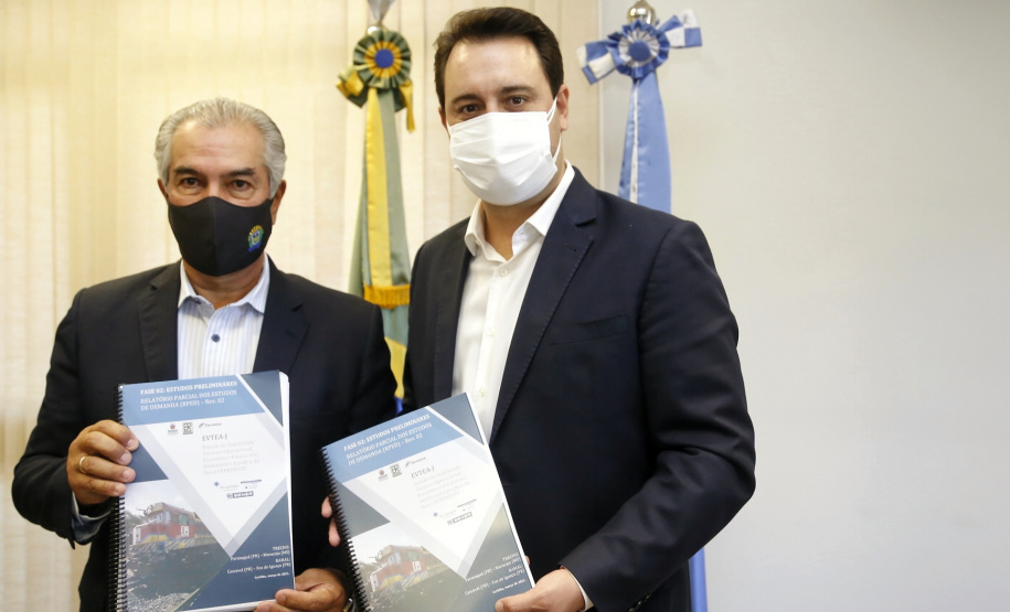 Paraná e Mato Grosso do Sul deram mais um passo significativo na consolidação do projeto da nova Ferroeste, o corredor ferroviário que vai ligar Maracajú (MS) a Paranaguá (PR)