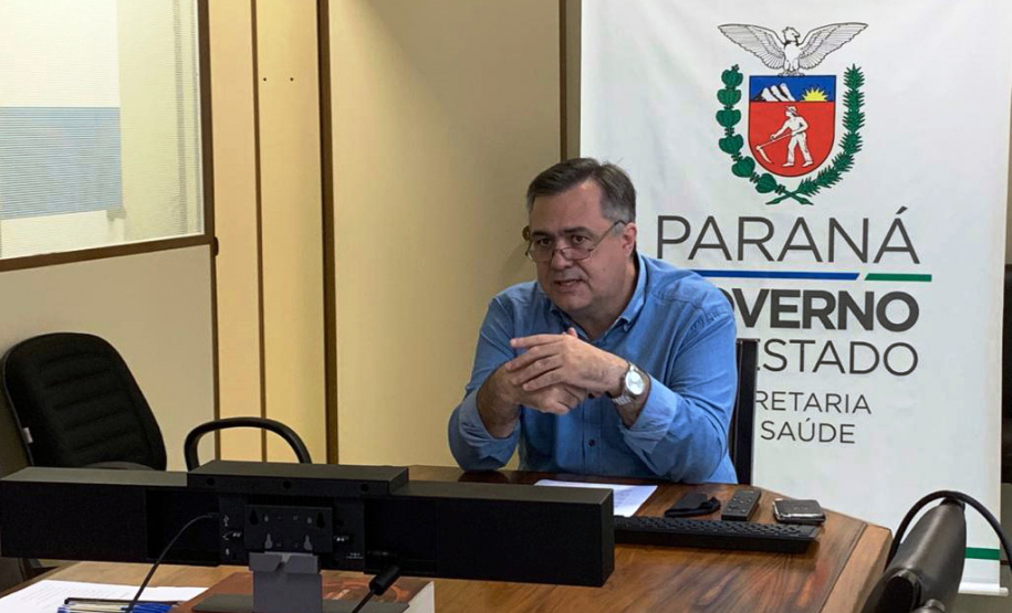 A Secretaria de Estado da Saúde promoveu hoje (22) evento virtual com profissionais das Regionais de Saúde e da Vigilância Epidemiológica dos municípios reforçando sobre a necessidade do diagnóstico e tratamento da tuberculose. - Foto: Nalu Lourençon/Sesa