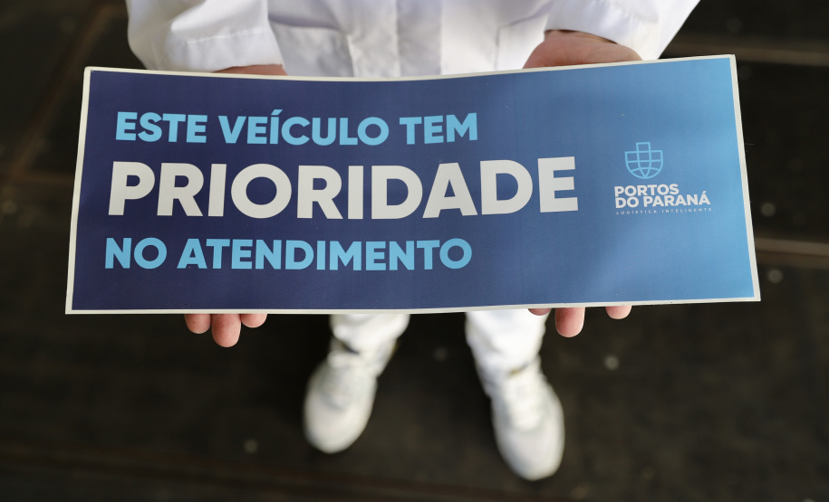 Portos do Paraná - Saúde do caminhoneiro - Paranaguá, 22/03/2021 - Foto: Claudio Neves/Portos do Paraná