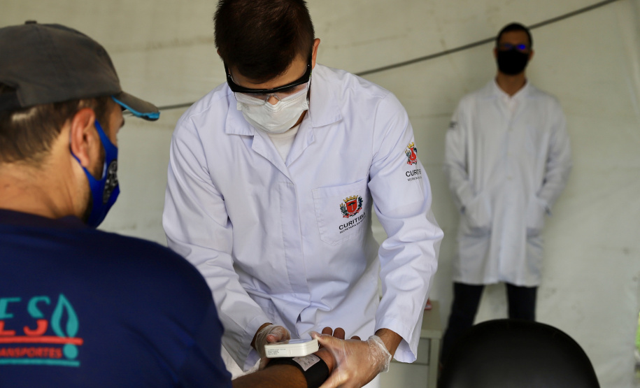 Portos do Paraná - Saúde do caminhoneiro - Paranaguá, 22/03/2021 - Foto: Claudio Neves/Portos do Paraná