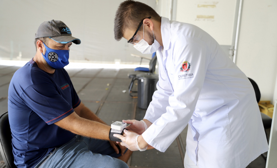 Portos do Paraná - Saúde do caminhoneiro - Paranaguá, 22/03/2021 - Foto: Claudio Neves/Portos do Paraná